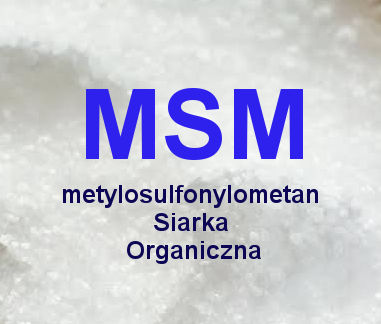 MSM metylosulfonylometan siarka organiczna sklep Warszawa